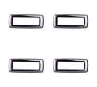 Lot de 4 plaques compatibles avec Bticino Living, en plastique bombée 3/4/7 places, pour supports bleus - 4 pièces
