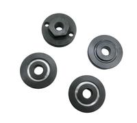Lot de 4 plaques de base pour meuleuse d'angle comprenant 3 plaques d'adaptation de 20 mm, 22 mm, 22,2 mm pour un fonctionnement stable et un adaptateur d'outil de réduction des risques