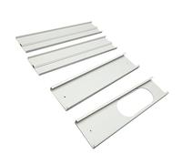 Lot de 4 plaques de ventilation AC pour tuyau de conditionneur portable, kit de ventilation AC pour tuyau de 12,7 cm de diamètre, plaques de ventilation coulissantes pour