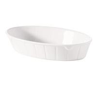 lot de 4 plats ovales sabot porcelaine l195 x lg120 x h40 mm. 43