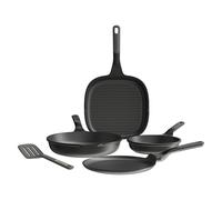 Lot De 4 Poêles Antiadhésives Avec Spatule - 3950601