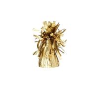 Lot de 4 poids pour ballons à l'hélium - 7 cm - Poids de lestage pour ballons à l'hélium - Accessoire de fête - Or clair