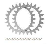 Lot de 4 pointes antidérapantes en acier pour tondeuse robot McCulloch - Kit de 4 pièces pour Rob R600 R800 R1000 - Clous de traction pour tout terrain