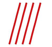 Lot de 4 protections pour grille de four 35,6 cm - Résistantes à la chaleur - En silicone antidérapant - Protection contre les brûlures