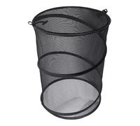 Lot de 4 Protections pour Plantes Pop-up de Jardin avec Cadre en Acier Robuste, Housse de Protection en (Black)