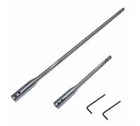 Lot de 4 rallonges de forets à bois de 15,2 cm et 30,5 cm avec clés à molette pour hotop compatibles avec les ensembles de forets (1 lot)
