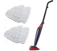 Lot de 4 recharges de serpillère vapeur en microfibre pour remplacer la tête de balai triangulaire en microfibre O-Cedar & VilEDA.