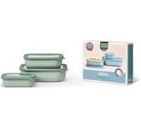 Lot de 4 récipients rectangulaires Mepal Cirqula (500 + 1000 + 2000) - Nordic Sage 106270094700
