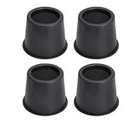Lot de 4 Rehausseur Pieds de Lit Rond Élévateur de Lit,Réhausseur de Meuble Pied Réhausseur de Lit Lift Elévateur de Meuble de Rangement pour Lit Canapé Table(8cm)