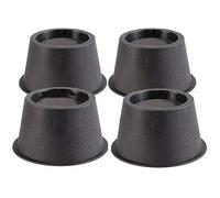 Lot de 4 Rehausseur Pieds de Lit Rond Élévateur de Lit,Réhausseur de Meuble Pied Réhausseur de Lit Lift Elévateur de Meuble de Rangement pour Lit Canapé Table(5cm)