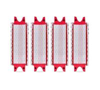 Lot de 4 Replacement Microfibre Pad pour Vileda EasyWring Ultramax/ 1-2 Spray Tampons de Microfibre pour Vileda Ultramax