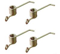 Lot de 4 ressorts de lame de tondeuse à gazon 330105 en acier pour râteau électrique de 40,6 cm pour équipement de cour et de jardin, facile à installer