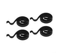 Lot de 4 ressorts porte-balais de carbone pour meuleuse d'angle Bosch GWS 6-100, pièces de rechange en métal, 22,5 x 12 x 2,5 mm