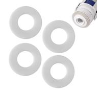 Lot de 4 Rondelle de Soupape de Chasse, Joint Geberit pour Chasse d'Eau WC Suspendu Pièce Rechange pour 816.418.00.1 pour une Réparation Efficace des Fuites