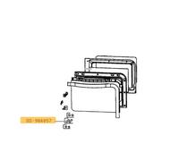 Lot de 4 rondelles en silicone - Four, cuisinière (SS-986857 SEB)