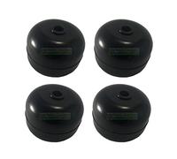 Lot de 4 roues jockey compatibles avec la tondeuse Alpina Brill Cooper Castelgarden Viking 8270000