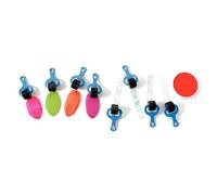 Lot de 4 rouleaux pour peinture et pâte à modeler