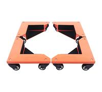 Lot de 4 roulettes de bureau, armoire d'angle, pour meubles, chariots de déménagement, capacité de charge de 650 kg, pour meubles, meubles en palettes, comme roulettes de transport, roulettes