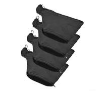 Lot de 4 sacs de collecte de poussière de scie avec trous réglables, compatibles avec scie à onglet et scie de table, matériau en polyester renforcé, facile à installer