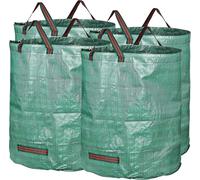 Lot de 4 sacs poubelles, d'une capacité de 272 litres par sac, en polypropylène
