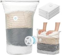 Lot de 4 sacs sous vide pour le linge et la literie, disponibles en différentes tailles