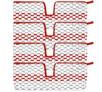 Lot de 4 serpillères en microfibre compatibles avec le balai à franges O-Cedar Promist Max lavables et réutilisables