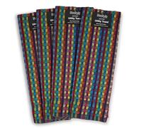 Lot de 4 Serviettes Utilitaires Extra Larges en Coton Absorbant 45 x 90 cm pour Petits travaux, Polissage, torchons de Cuisine et Plus Encore