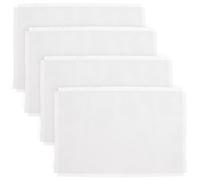 Lot de 4 sets de table FRANGE Blanc