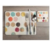 Lot De 4 Sets De Table Retro Spot