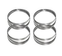 Lot De 4 SK5 Lames pour scie ruban 1400 x 8 x 0.5 mm, 6 dents/25mm