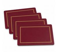 Lot de 4 sous-Verres Classiques Bordeaux