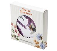 Lot de 4 sous-Verres en liège - Abeilles - Nectars