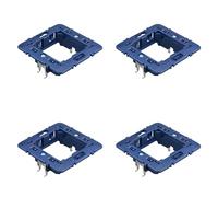 Lot de 4 supports 502 compatibles avec Bticino Living Light, support cadre pour boîtier encastré 502