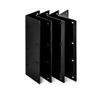 Lot de 4 supports d'angle pour parterres de jardin surélevés avec vis à bois pour parterres de 20 à 24 - Pour le jardin de légumes