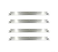 Lot de 4 supports de panneau solaire en forme de Z 500 mm en alliage léger | Construction légère en aluminium, manipulation manuelle facile, résistant, s'adapte aux panneaux standard, maintien sûr