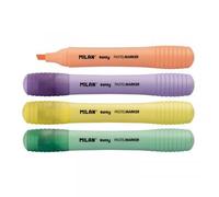 Lot De 4 Surligneurs Sway Milan Couleurs Pastels