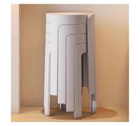 Lot de 4 tabourets empilables en plastique pour étudiants, maison, école, salle de classe, sièges de fête