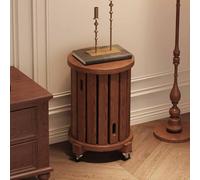 Lot de 4 tabourets gigognes en bois massif, sans assemblage, tabourets de bar industriels pour cuisine, jardin, salle de classe, maison