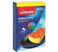 Vileda Tampons à récurer Scooper 15046 Pur Active Colors – Lot 3+1