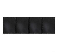 Lot de 4 tapis filtrants à charbon actif absorbants pour une utilisation dans les bacs à compost de cuisine et conteneurs à ordures y compris Joseph 60 48 50