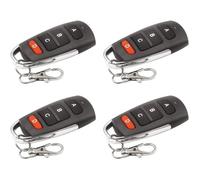 Lot de 4 télécommandes de clonage - Remplacement universel pour portes de garage et portails électriques