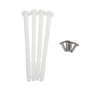 Lot de 4 tiges de chasse d'eau pour Geberit UP320 UP300 Blanc | Convient pour Geberit UP320/UP300, remplace 240.074.00.1, restaure la fonction double chasse d'eau, facile à installer