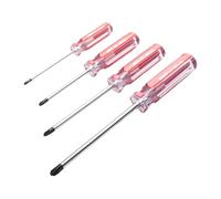 Lot de 4 tournevis en Y en acier au chrome vanadium Y0 Y1 Y2 Y3 pour embouts tri-wing pour Nintendo Electronique Réparation de console de jeu
