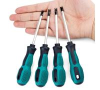 Lot de 4 tournevis spéciaux de type U M1.7 / M2.0 / M2.3 / M2.6 type fourche en U tournevis magnétique multifonction Kit d'outils manuels Embouts tournevis à fente magnétique M-type Screwdriver