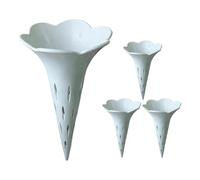 Lot de 4 tubes d'aération pour plantes - 100 g - En polypropylène - Pour jardin, balcon, pelouse, maison, salon