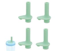 Lot de 4 valves de rechange pour Zak Designs Kelso 425,2 g, embout buccal en silicone sans BPA anti-fuite pour bouteilles d'eau Zak Kids (vert)