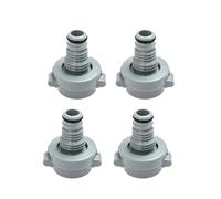 Lot de 4 valves de vidange de piscine P6932 - Adaptateur de drainage pour tuyau de piscine - Valve de vidange de piscine - Adaptateur de tuyau compatible avec piscine gonflable Lay-Z-Spa - Adaptateur