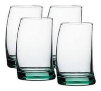 Lot de 4 verre à liqueur, verre dégustation, gobelets à boisson en verre, capacité 39 cl - JUANIO - G