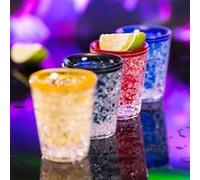 Lot de 4 verres à shot à double paroi réfrigérante Multi G