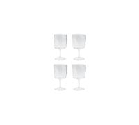 Lot de 4 verres à vin 30 n verre transparent HDSand